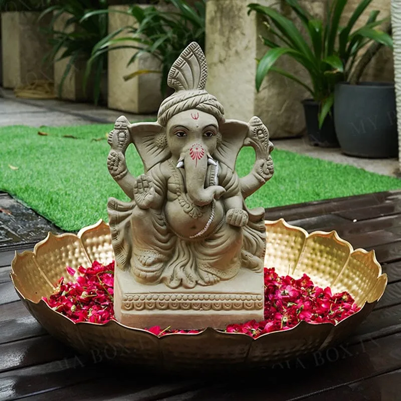 1.5FEET Janapradaya Eco-Friendly Ganpati | Plant-A-Ganesha