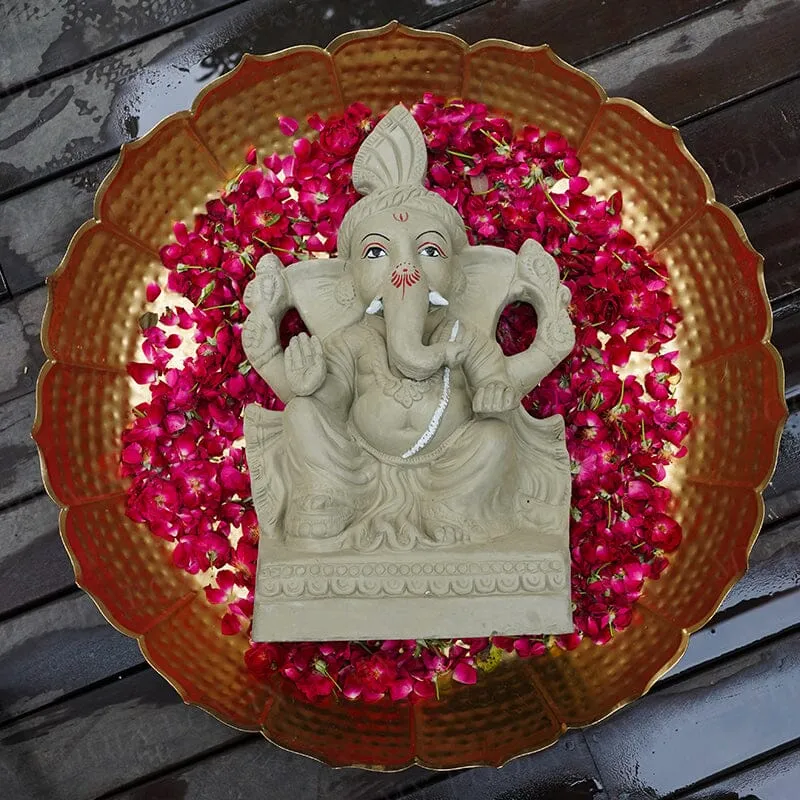 1.5FEET Janapradaya Eco-Friendly Ganpati | Plant-A-Ganesha