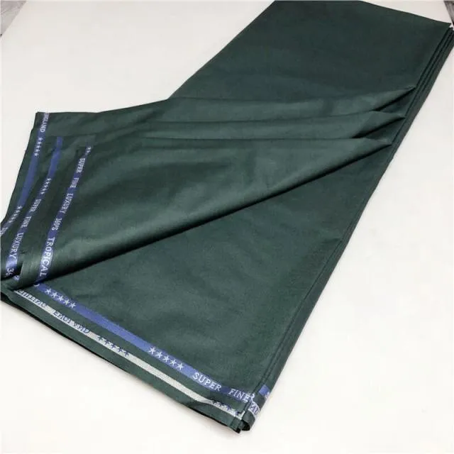 5Yards African Soft Cashmere Cotton Fabric Material for Men Suit Cloth Plain Cashmere Polish Fabric Material for Garment AK30