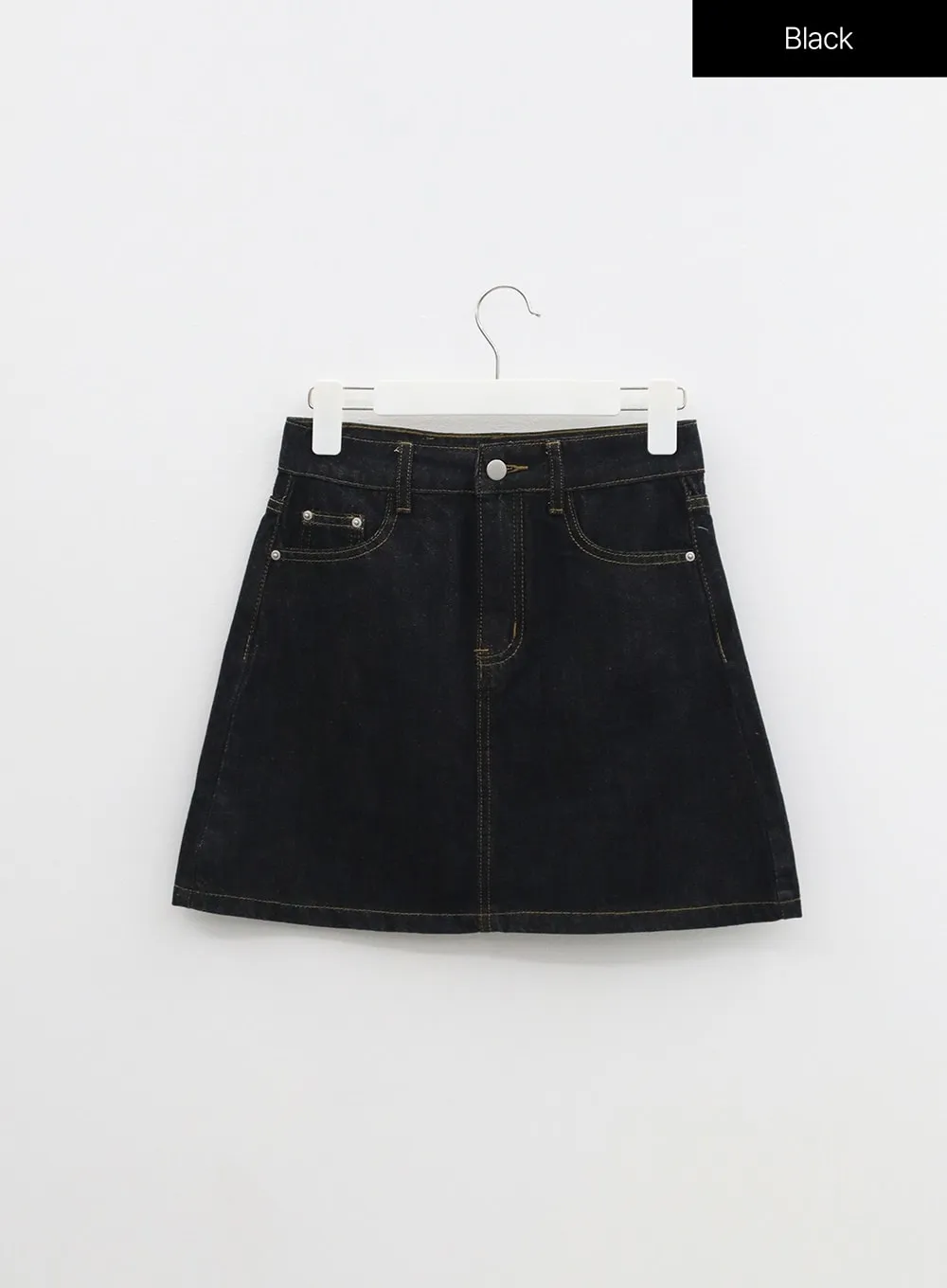 A-Line Denim Mini Skirt BF315