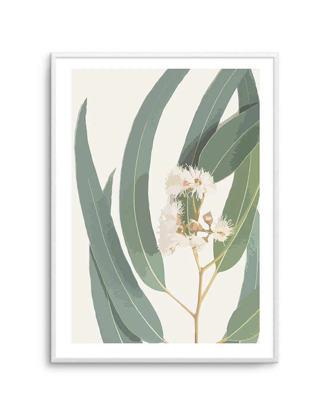 Abstract Eucalyptus I Art Print