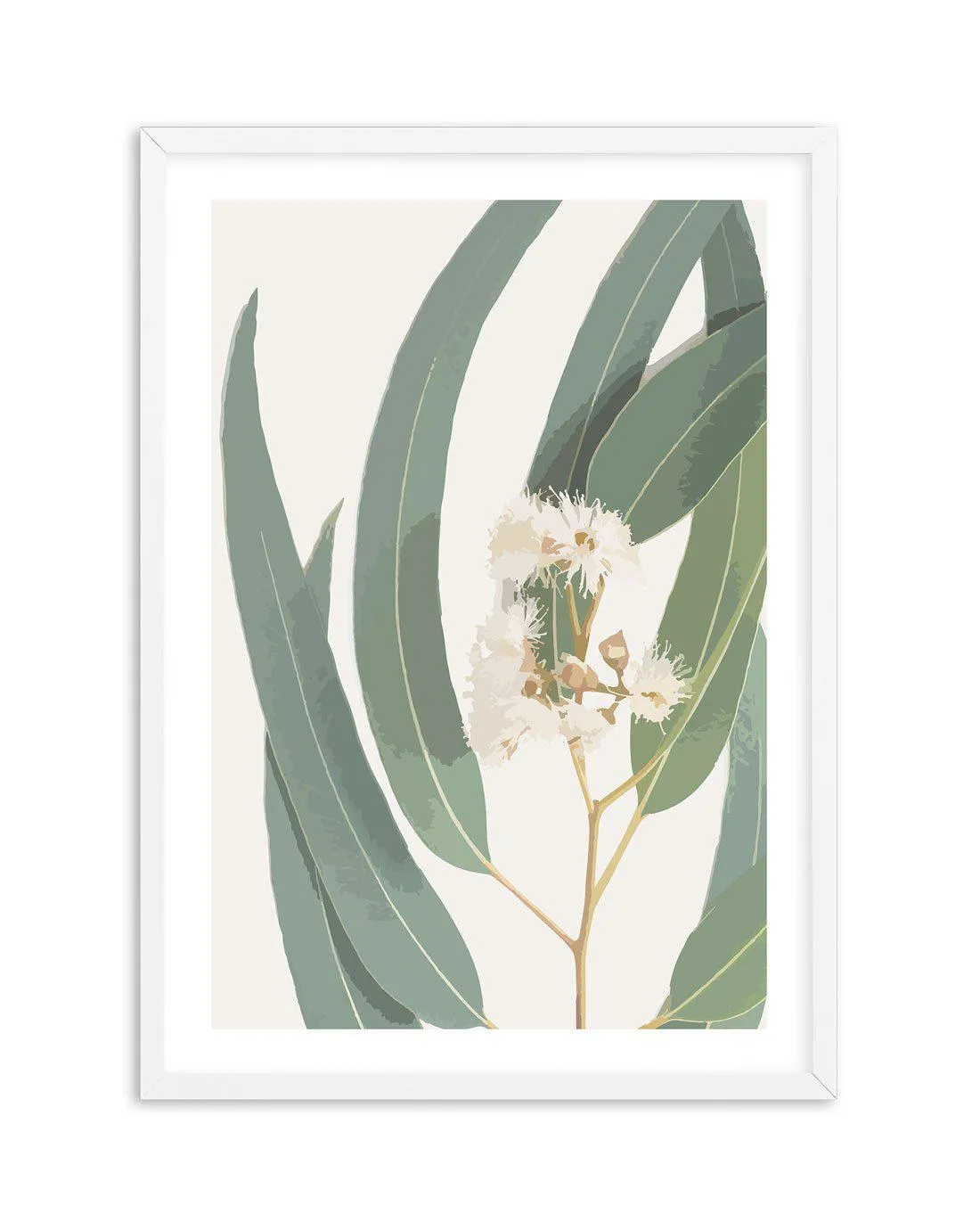 Abstract Eucalyptus I Art Print