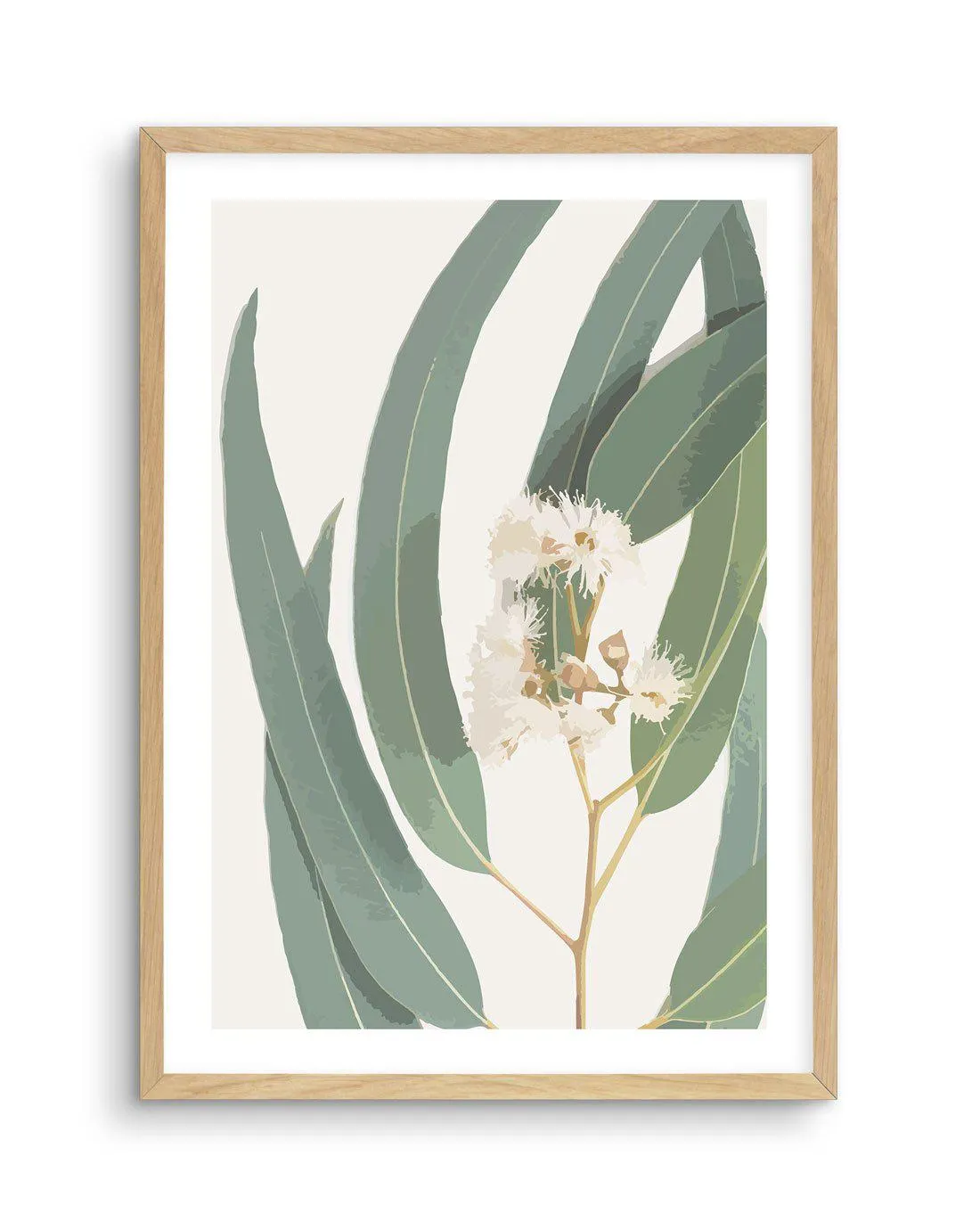 Abstract Eucalyptus I Art Print