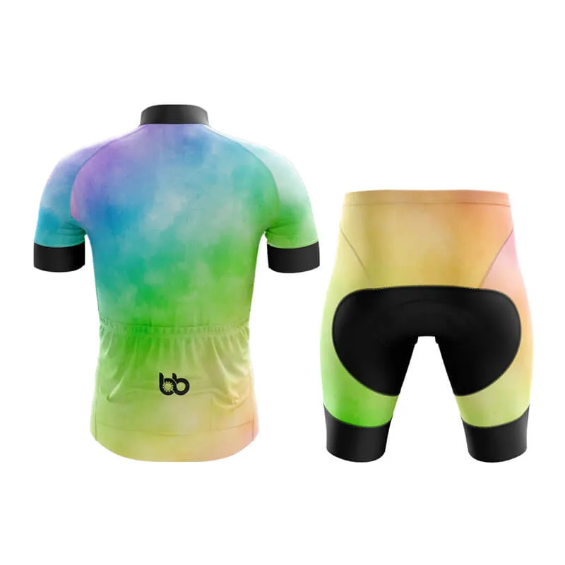 Abstract Rainbow (V1) Club Cycling Kit