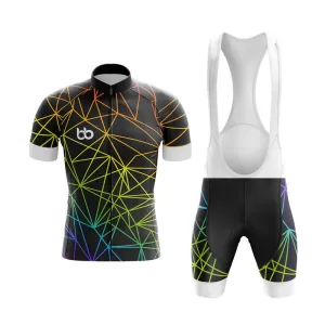 Abstract Rainbow (V9) Club Cycling Kit