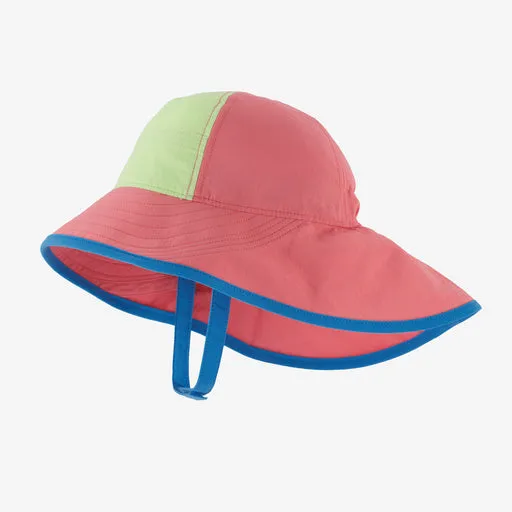 Baby Block-the-Sun UPF Hat (Afternoon Pink)