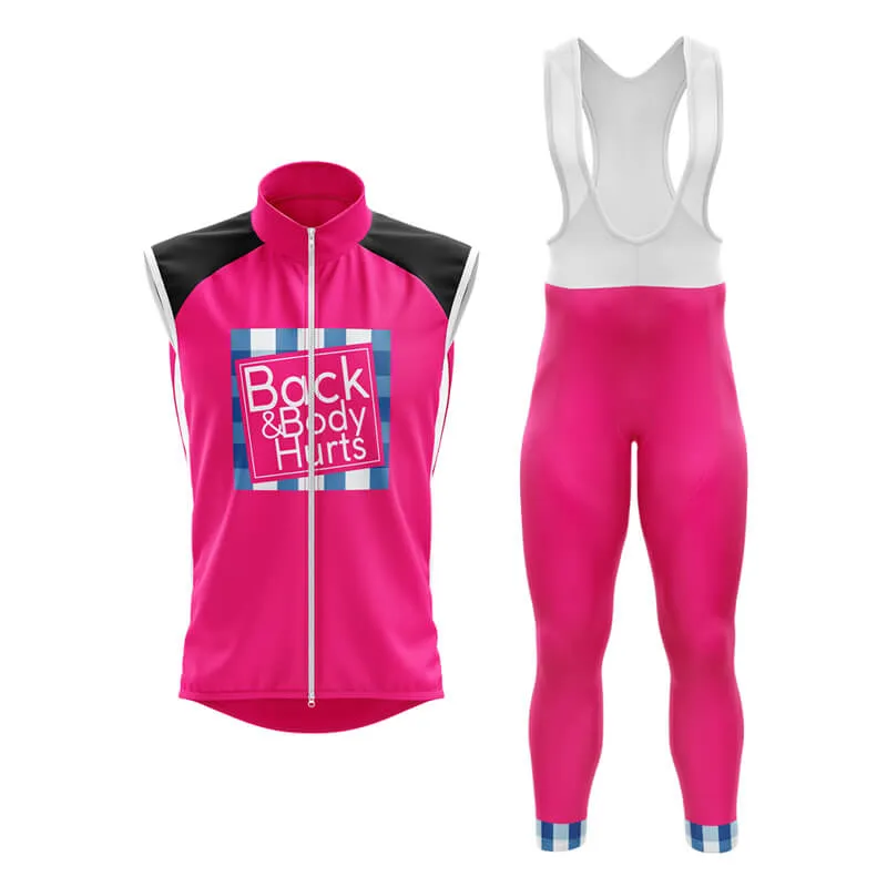 Back & Body Hurts (V2-Pink) Club Cycling Kit