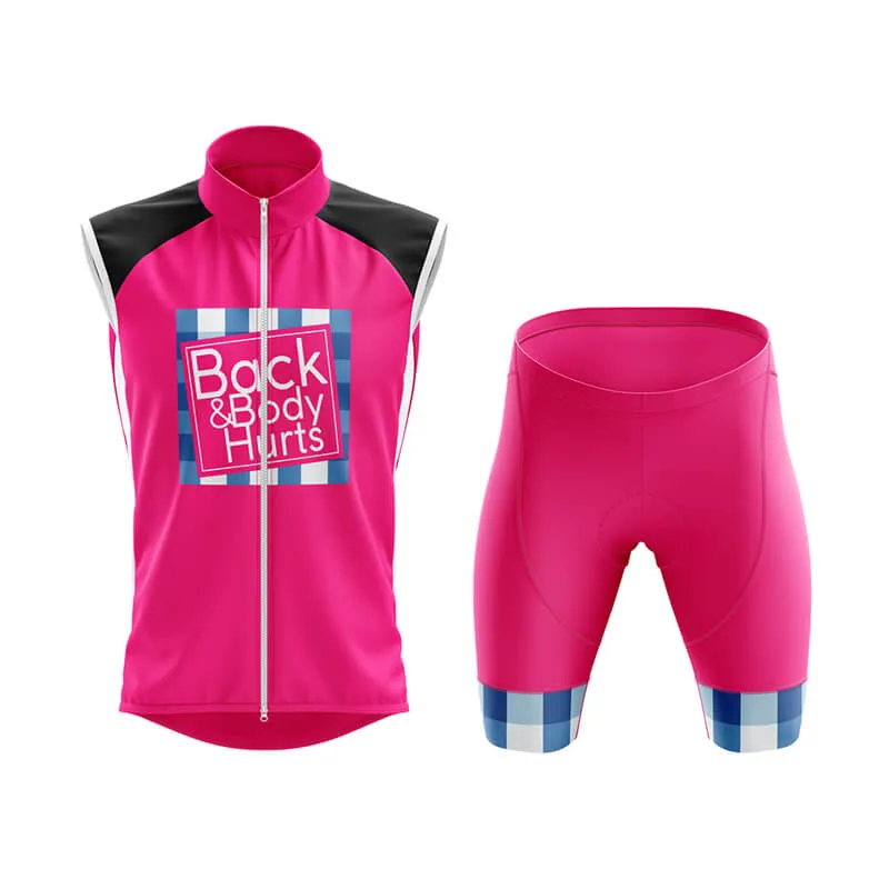 Back & Body Hurts (V2-Pink) Club Cycling Kit