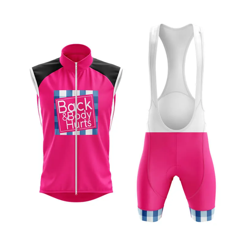 Back & Body Hurts (V2-Pink) Club Cycling Kit