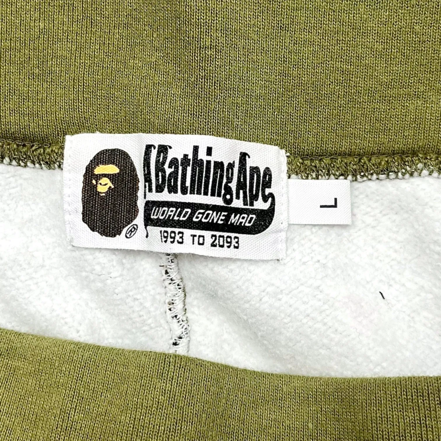 Bape Multi Shark Sweatpants Green Camo Pre-Owned