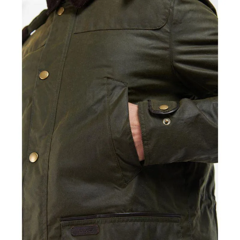 Barbour Hawthorn Mens Wax Jacket - Archive Olive