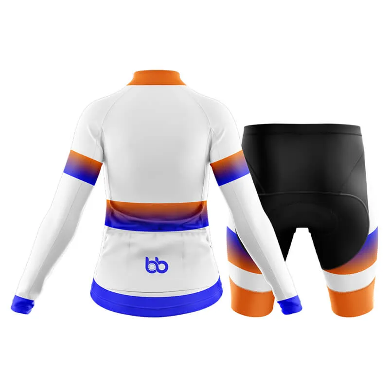 BB Gradient Club Cycling Kit (Blue-Orange)