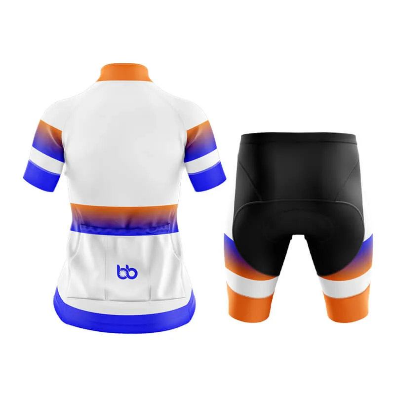 BB Gradient Club Cycling Kit (Blue-Orange)