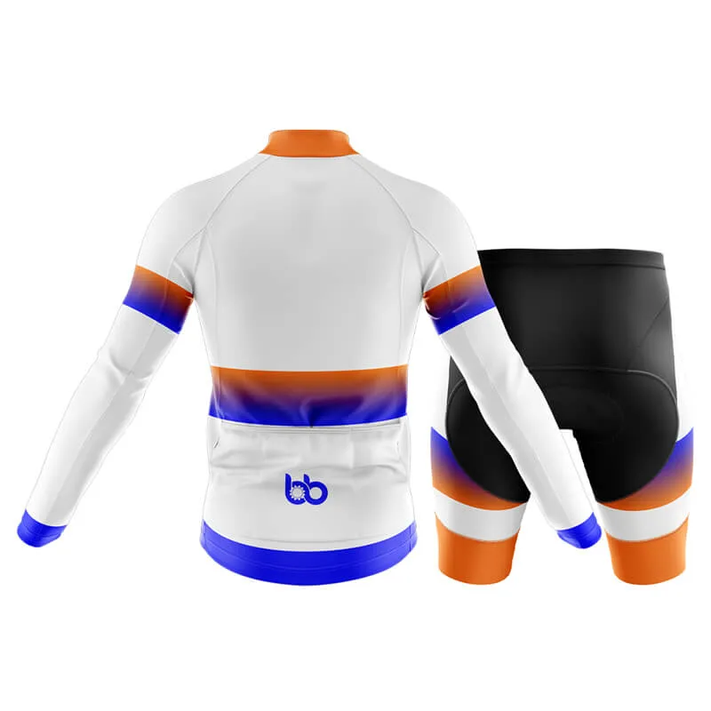 BB Gradient Club Cycling Kit (Blue-Orange)