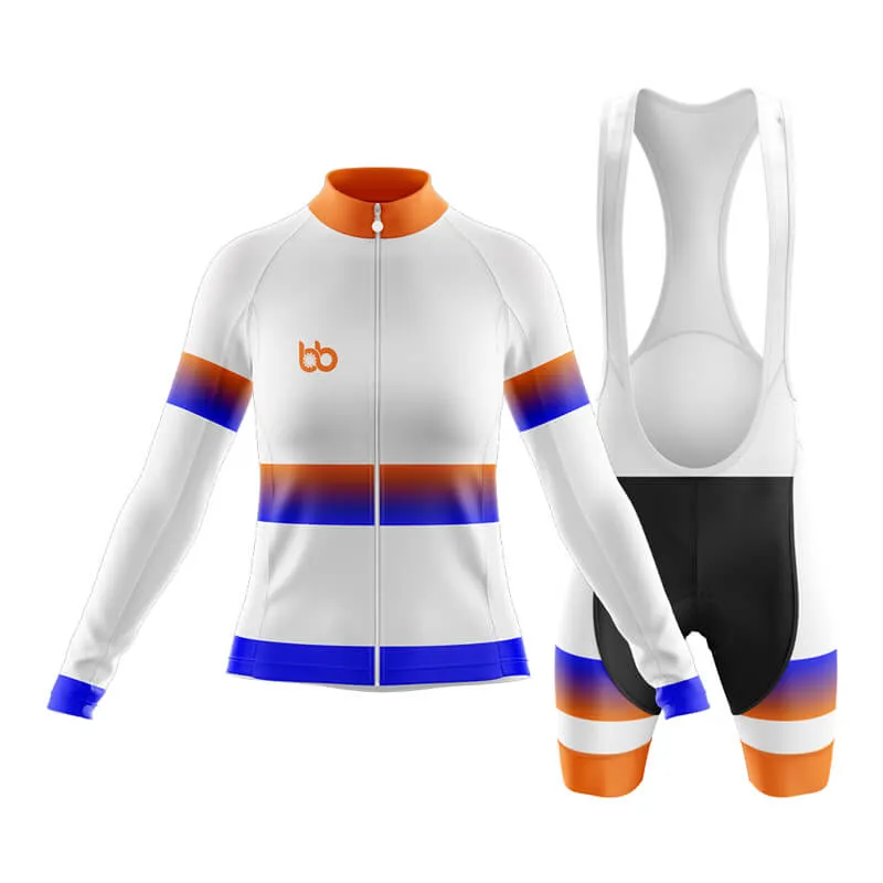 BB Gradient Club Cycling Kit (Blue-Orange)