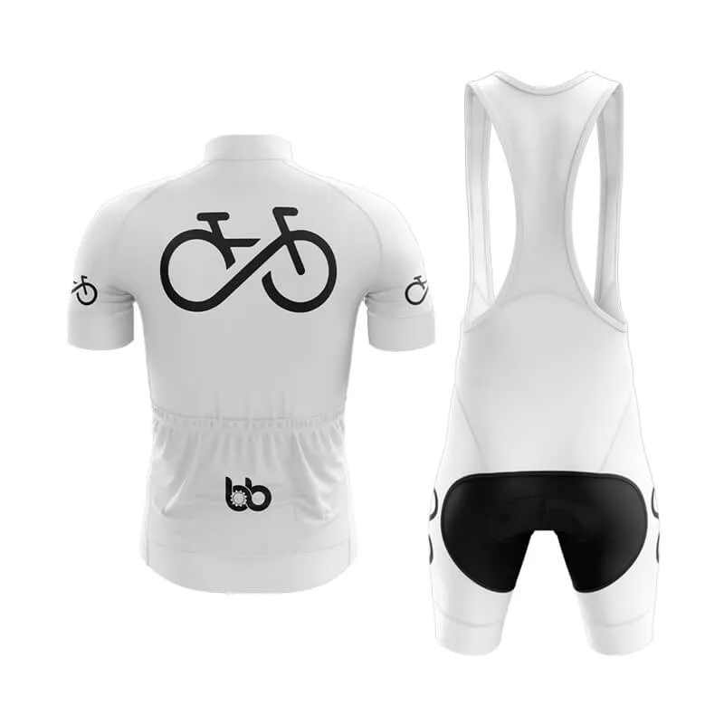 Bike Forever 2.0 Club Cycling Kit (White)