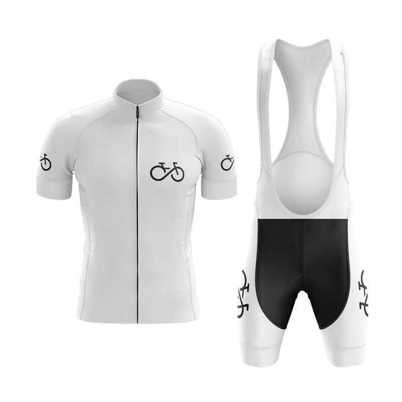 Bike Forever 2.0 Club Cycling Kit (White)