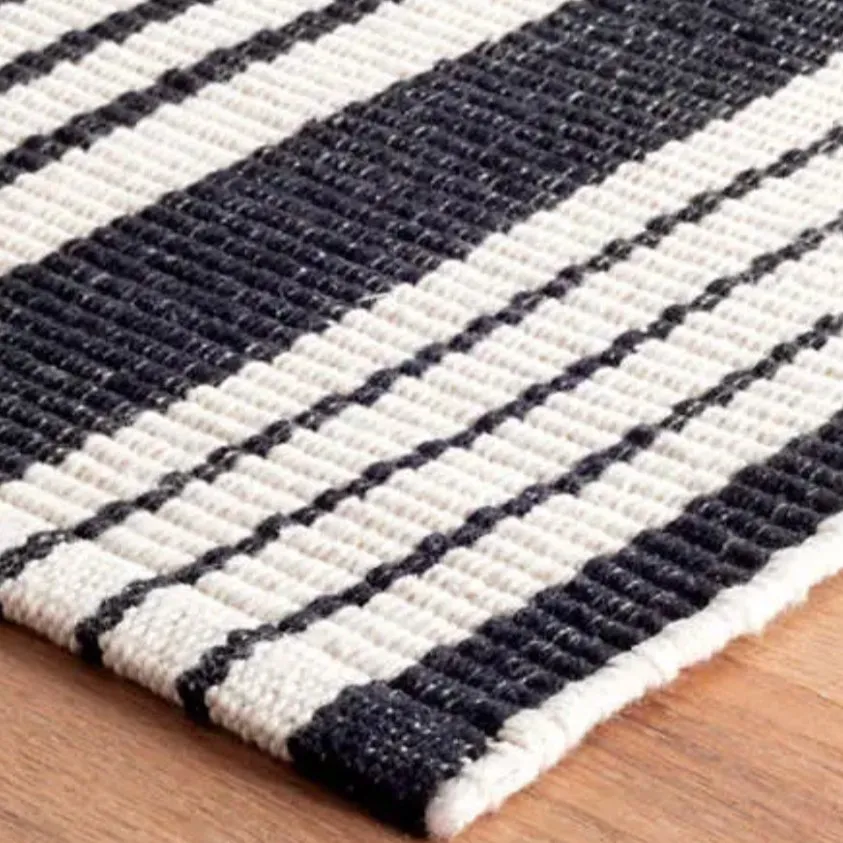 Birmingham Black Indoor/Outdoor Rug