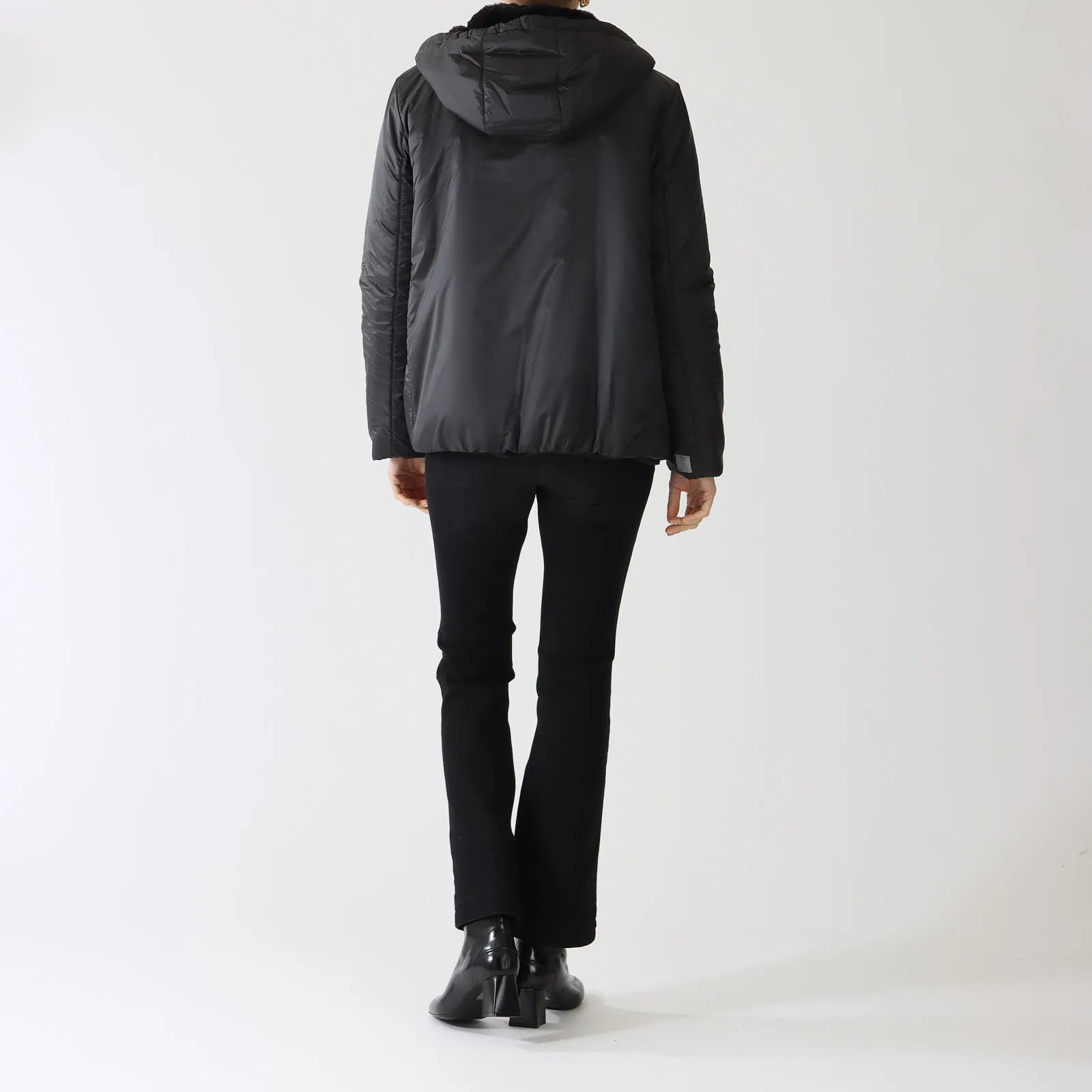 Black Flinn Reversible Jacket