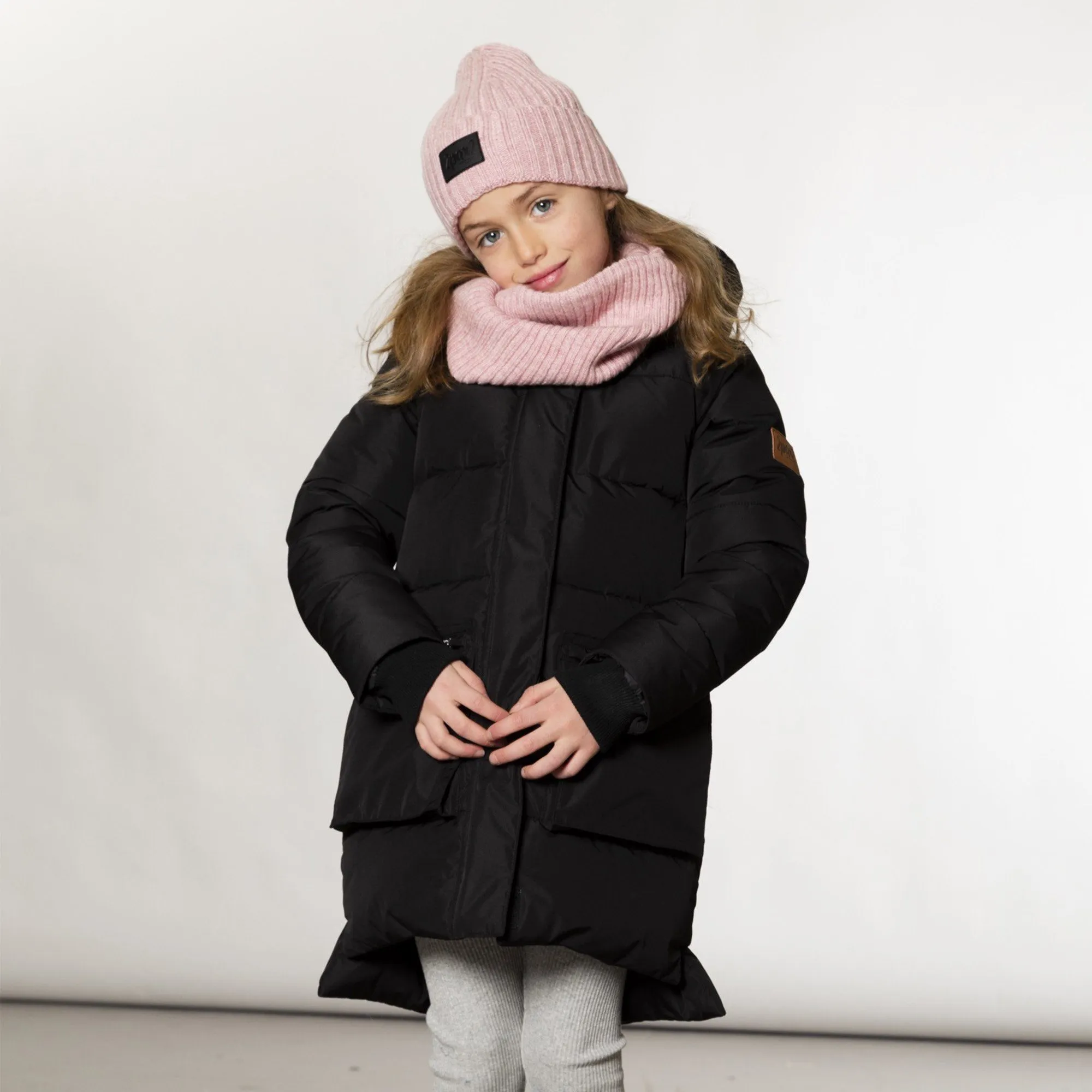 Black Puffer Long Coat