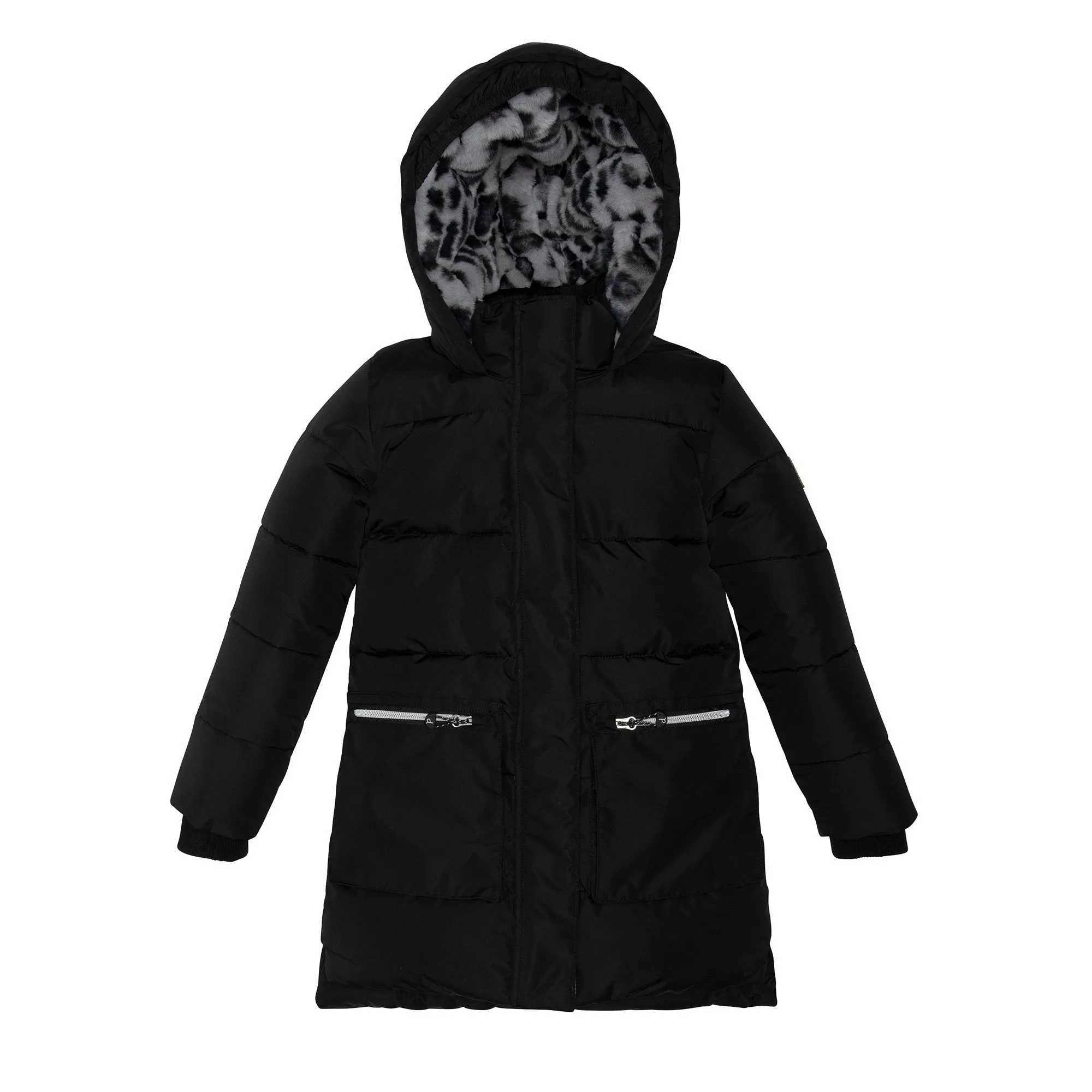 Black Puffer Long Coat