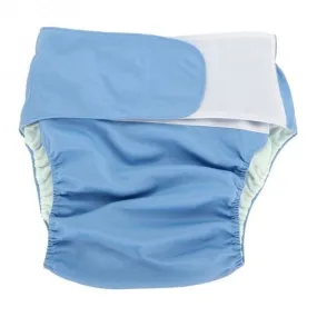 Blue Velcro Diaper