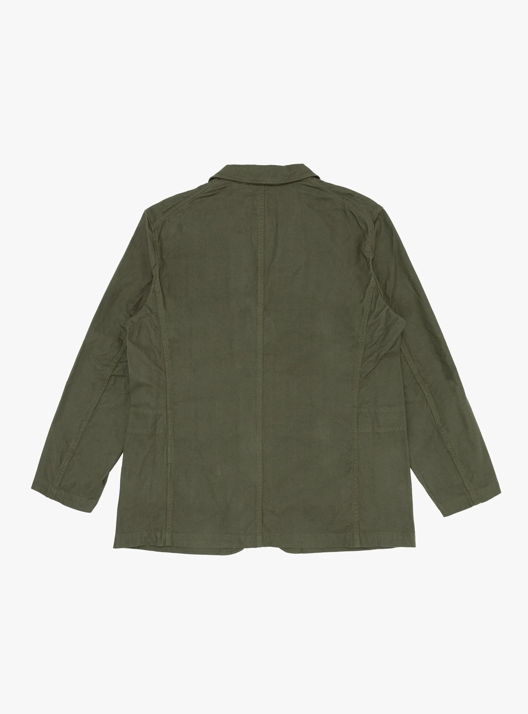 Brushed Herringbone Bedford Jacket Olive