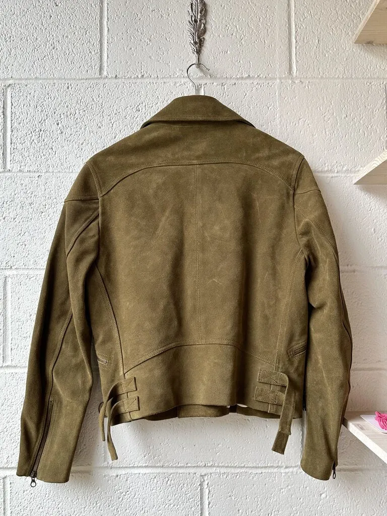 Capsul suede moto jacket