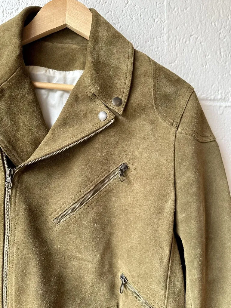 Capsul suede moto jacket