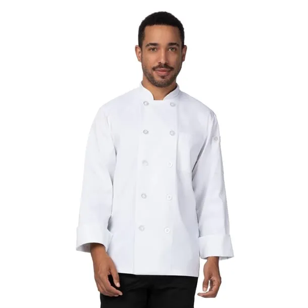 Chef Works Le Mans Recycled Chef Jacket White XXL - BA046-XXL