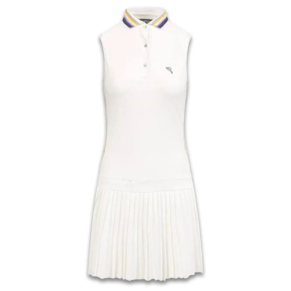 Chervo Jusy Golf Dress White/Blue - SS22 Women