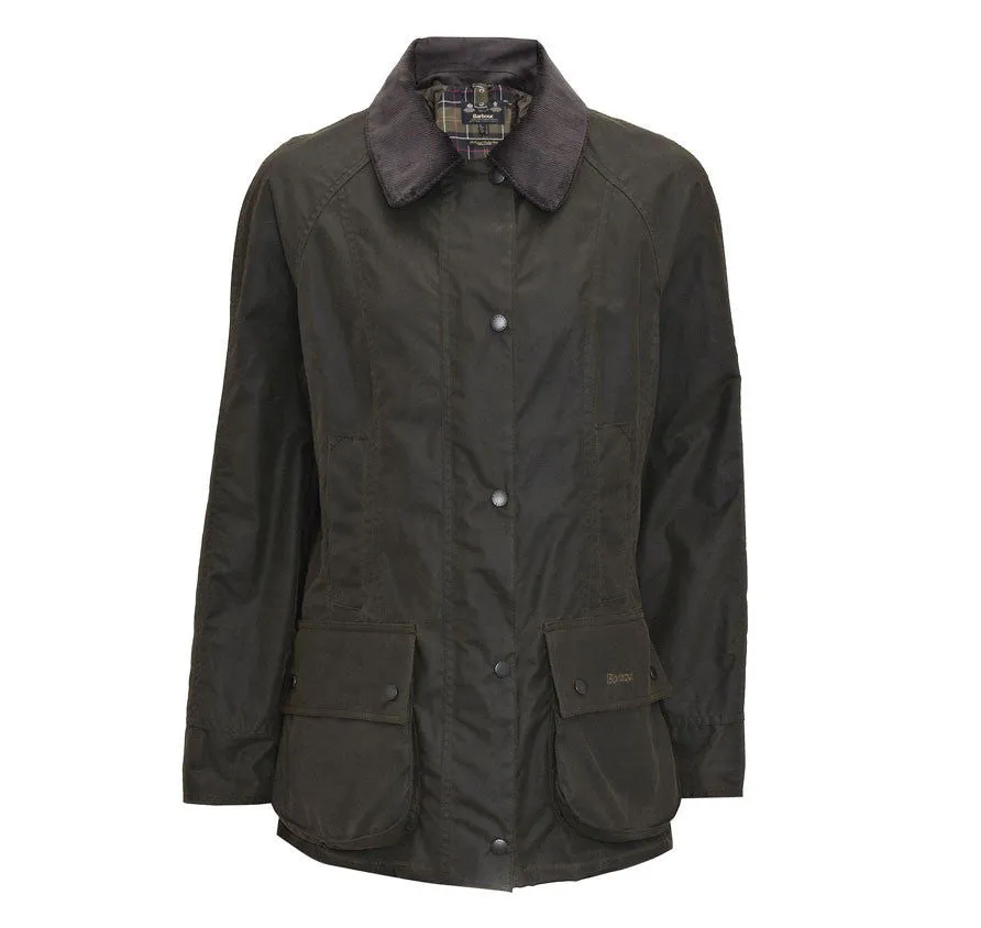 Classic Beadnell Wax Jacket - Olive