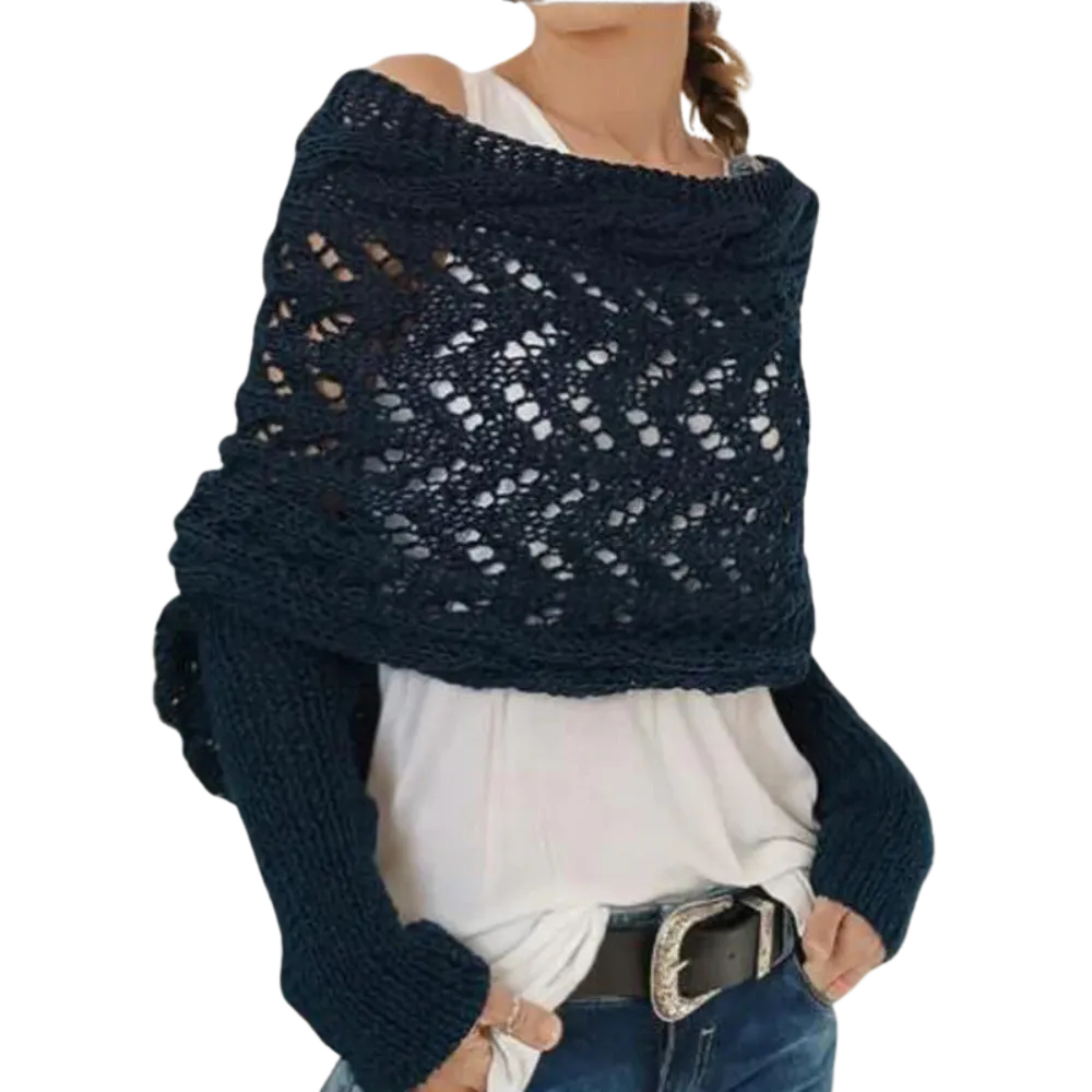 Cozy Knitted Shrug Sweater