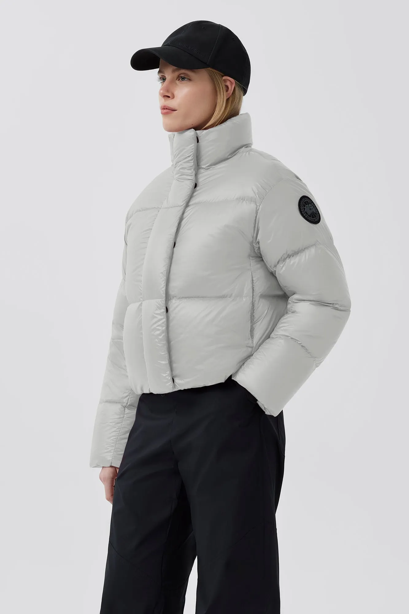 Cypress Cropped Puffer Black Label