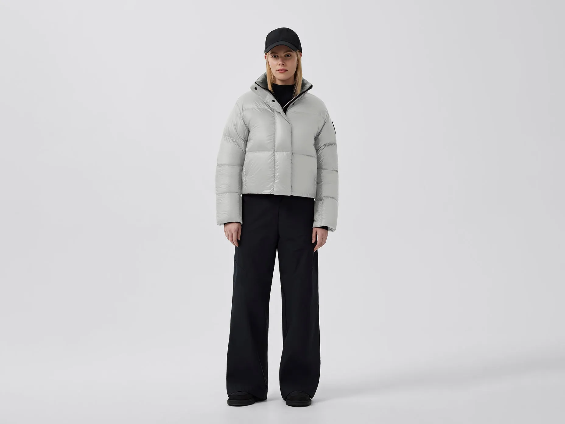 Cypress Cropped Puffer Black Label