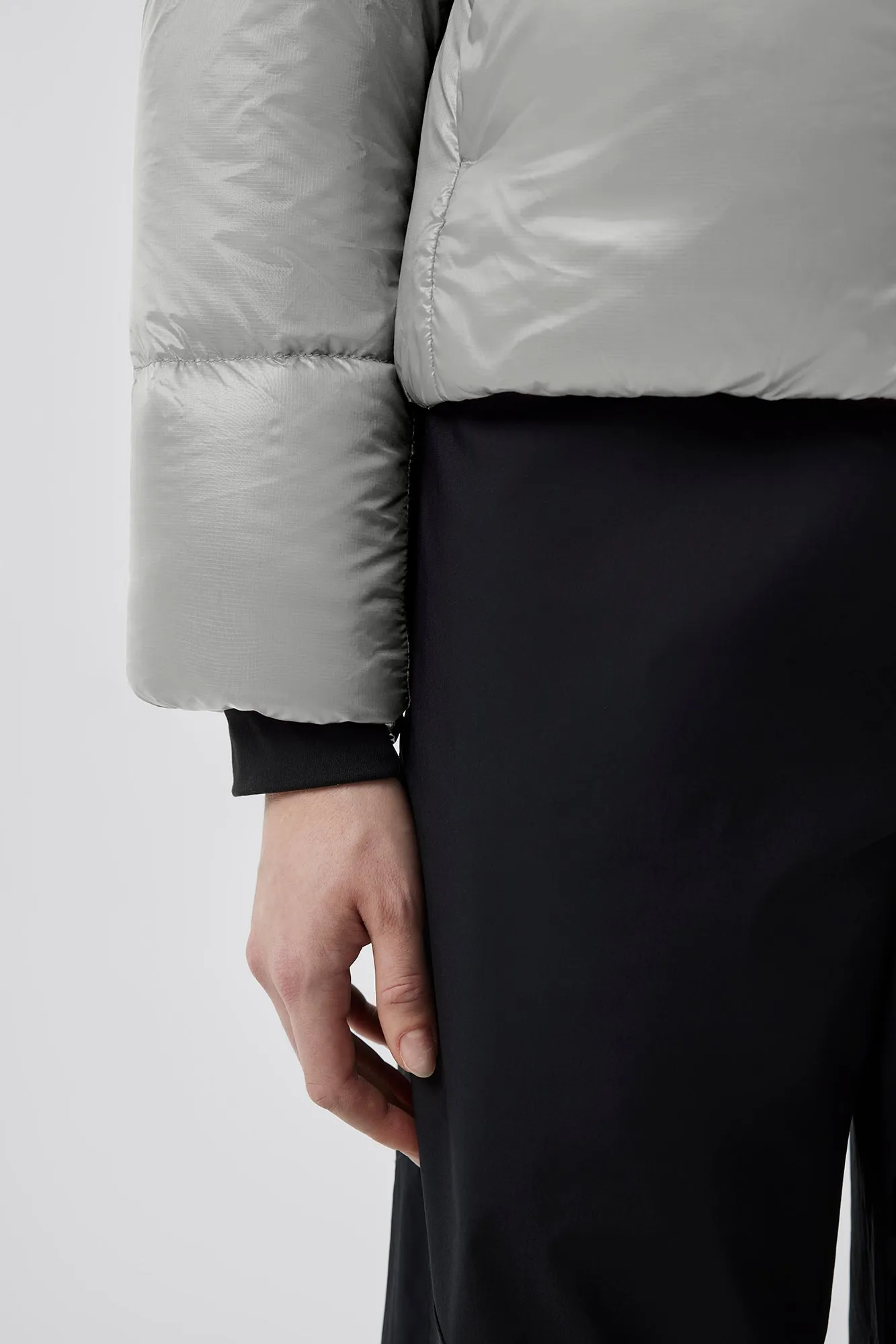 Cypress Cropped Puffer Black Label