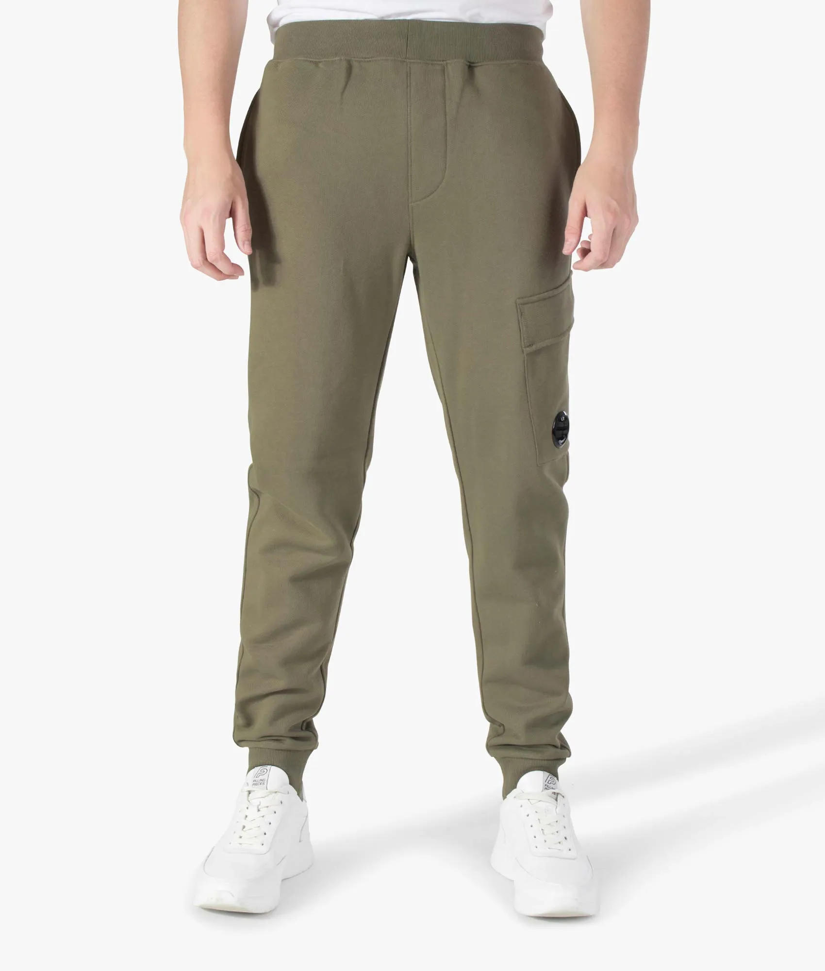 Diagonal Raised Fleece Sweatpants