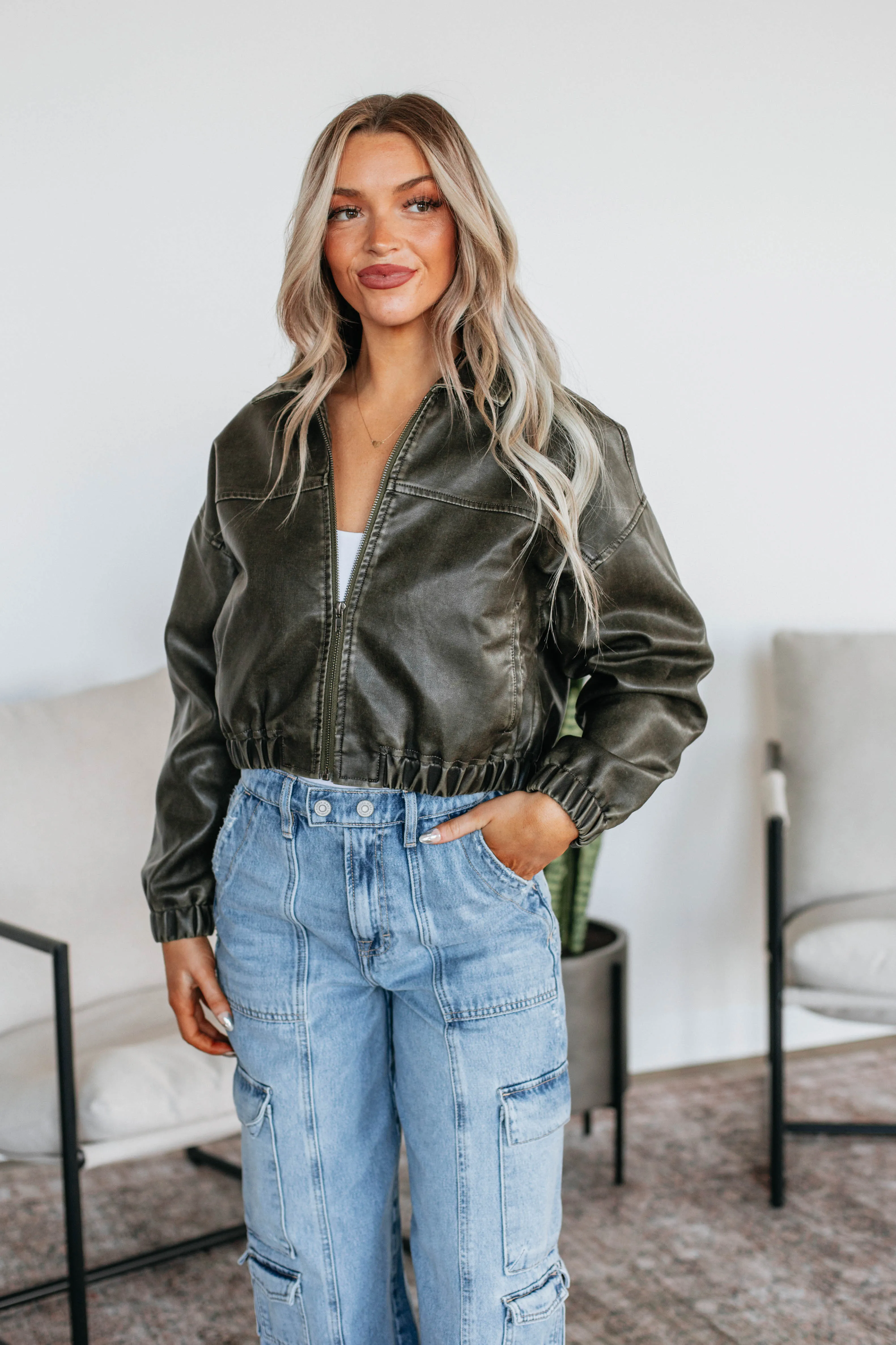 Dominique KanCan Bomber Jacket