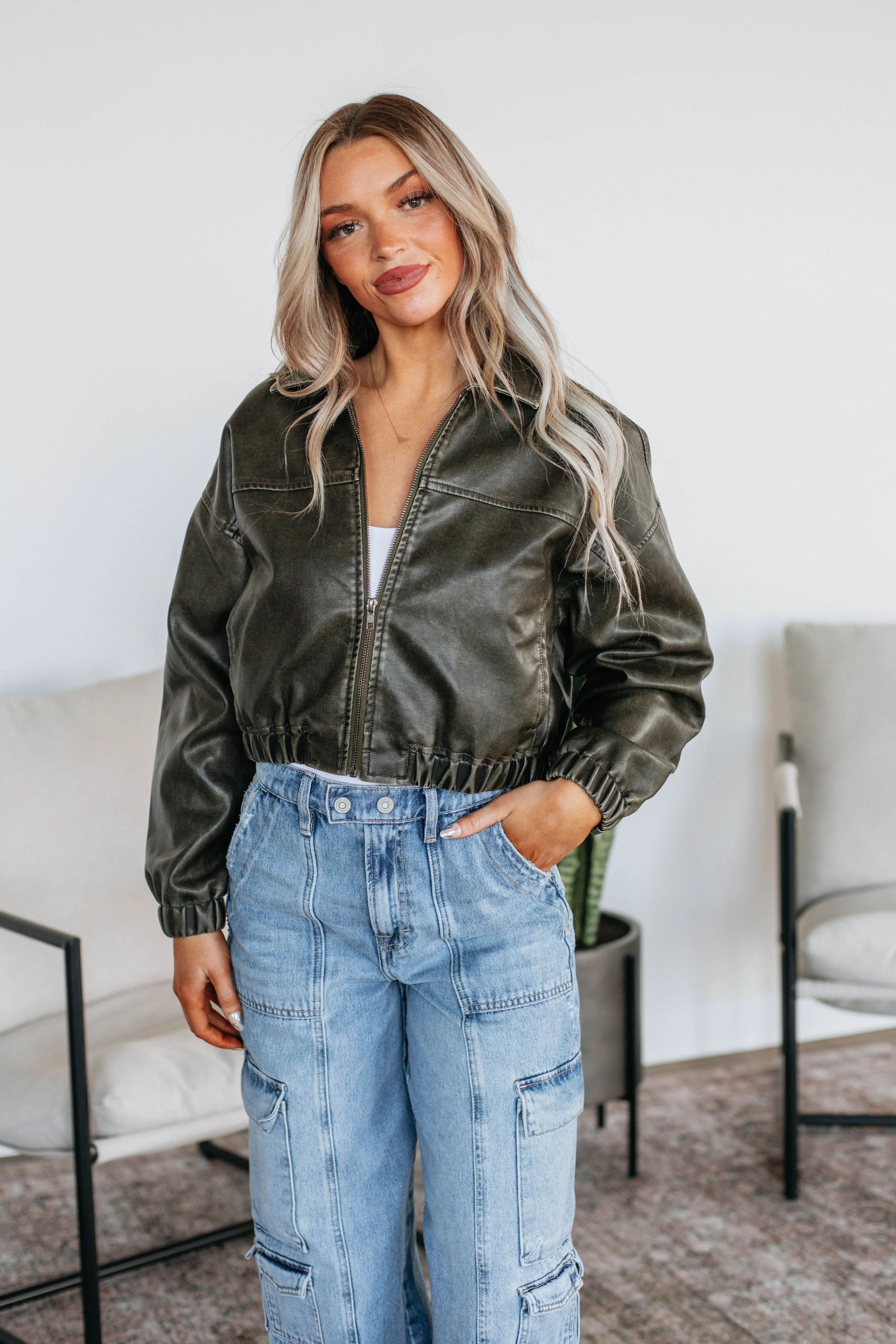 Dominique KanCan Bomber Jacket