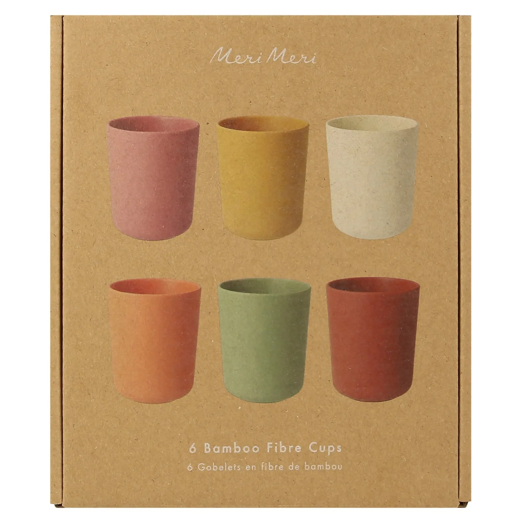 EARTHY BAMBOO ECO-FRIENDLY CUPS