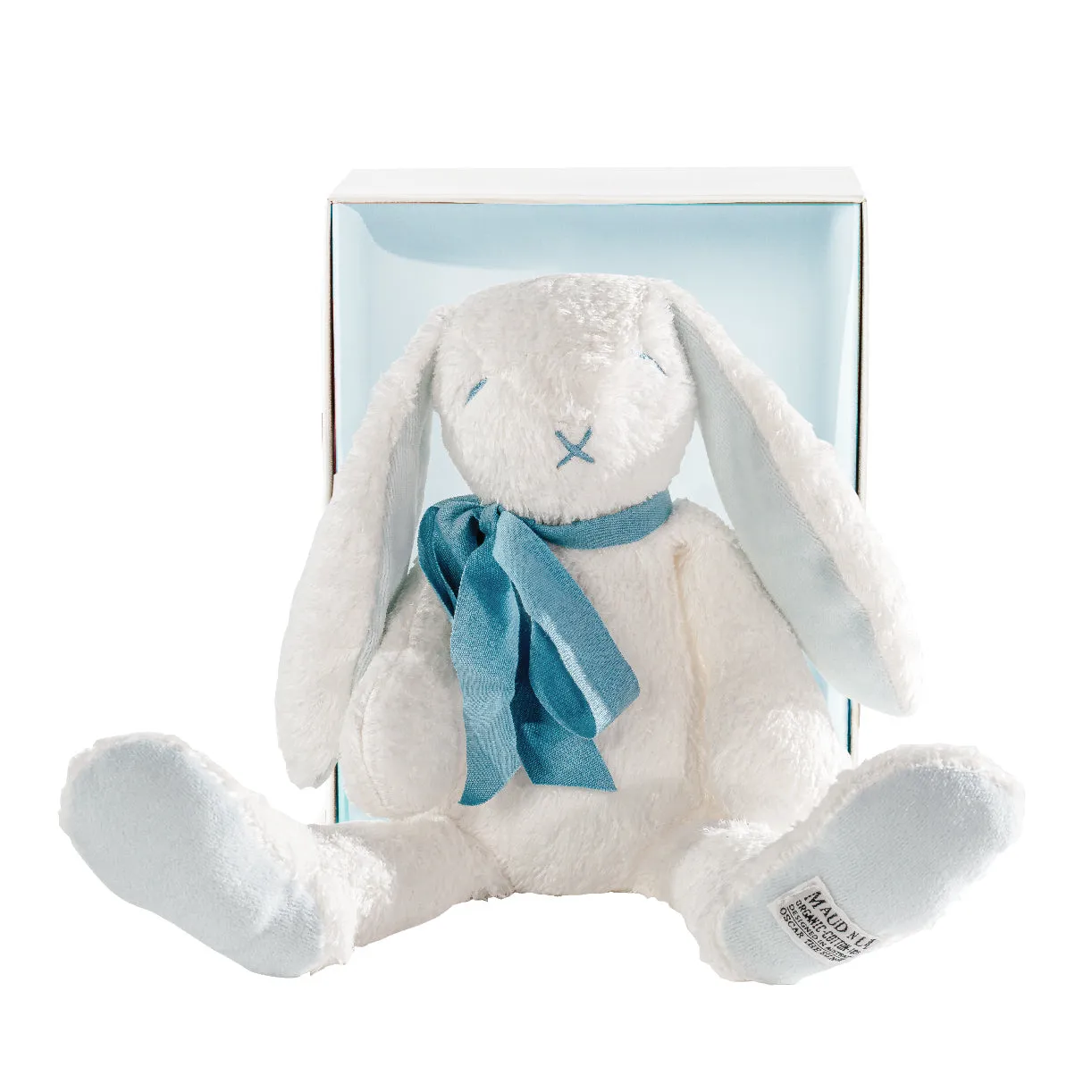 Eco Friendly Fluffy Bunny Soft Toy - Gift Boxed