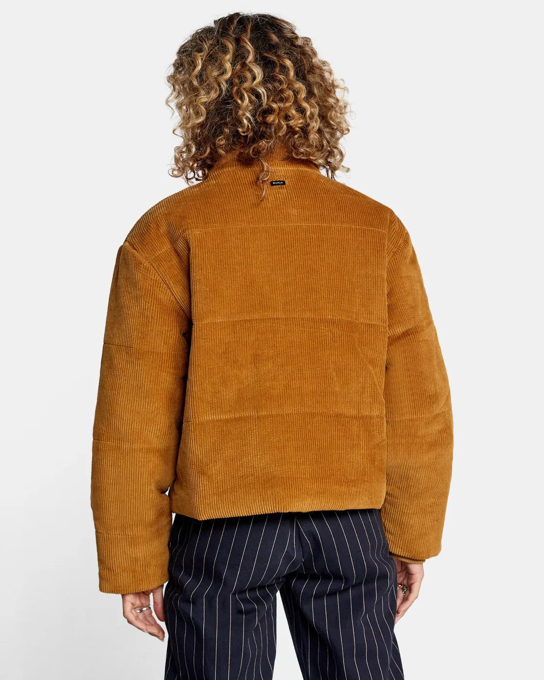 Eezeh Corduroy Puffer Jacket - Dijon