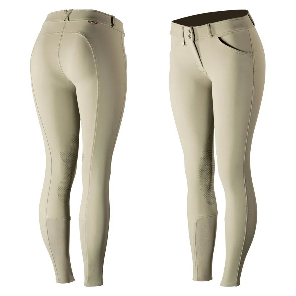 Equinavia Horze Grand Prix Womens Silicone Knee Patch Breeches 36272