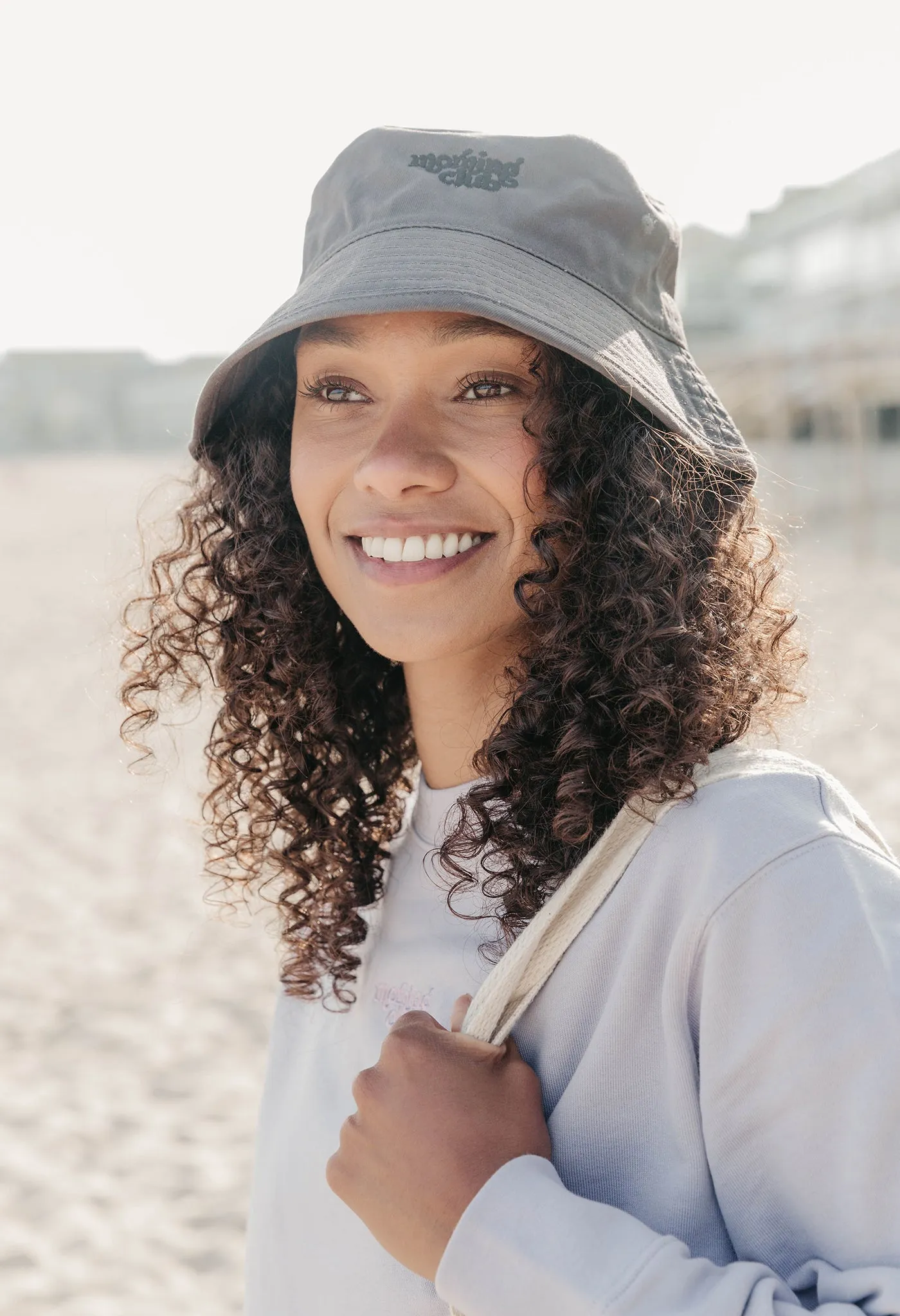 Essential Embroidered Bucket Hat