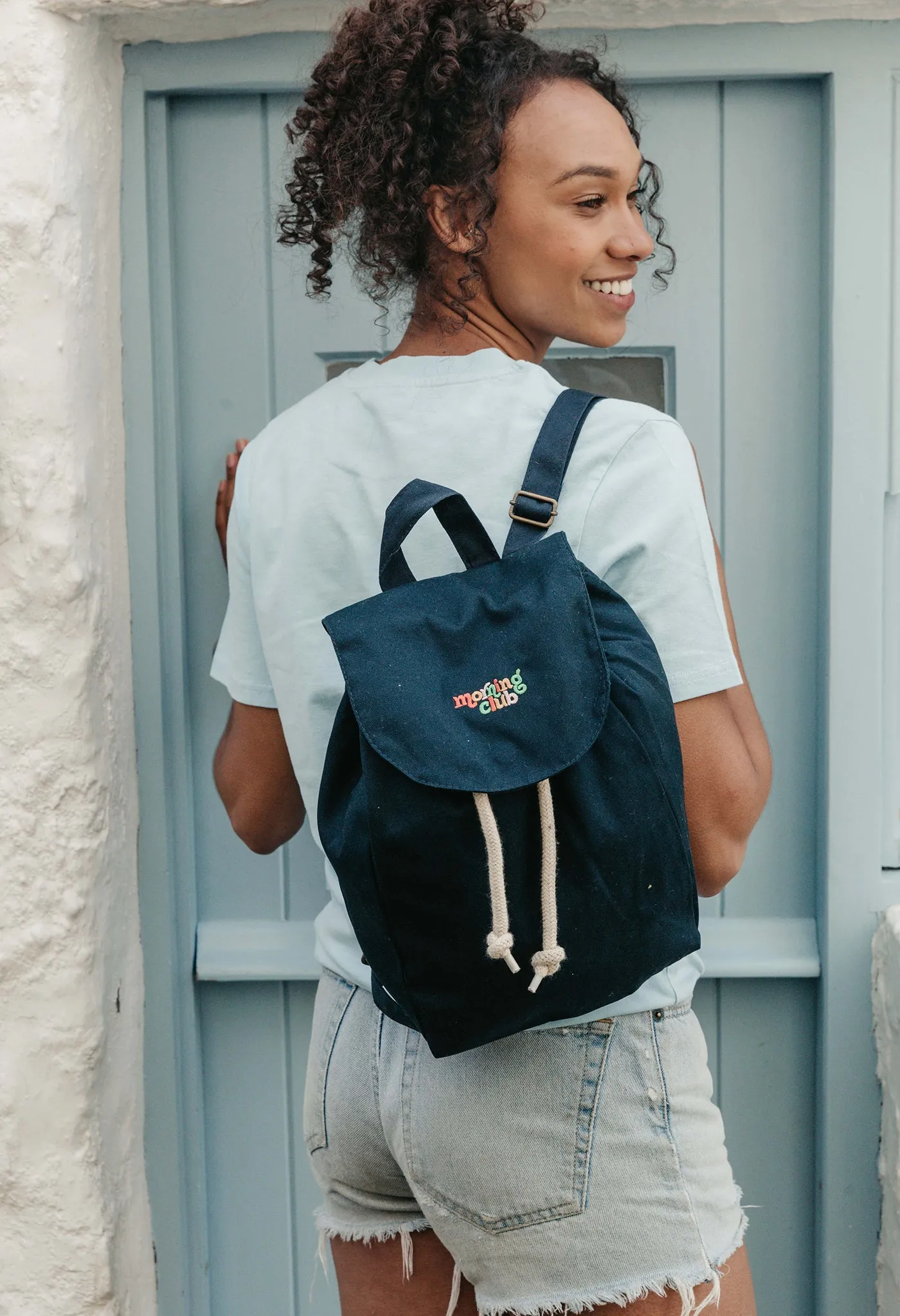 Essential Organic Cotton Canvas Mini Backpack