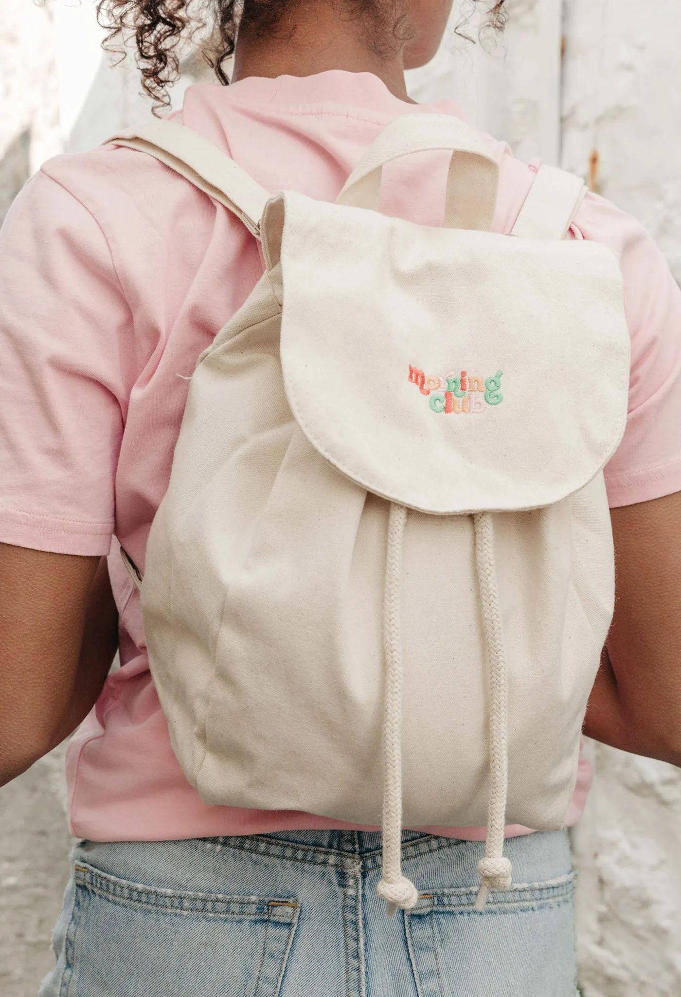 Essential Organic Cotton Canvas Mini Backpack