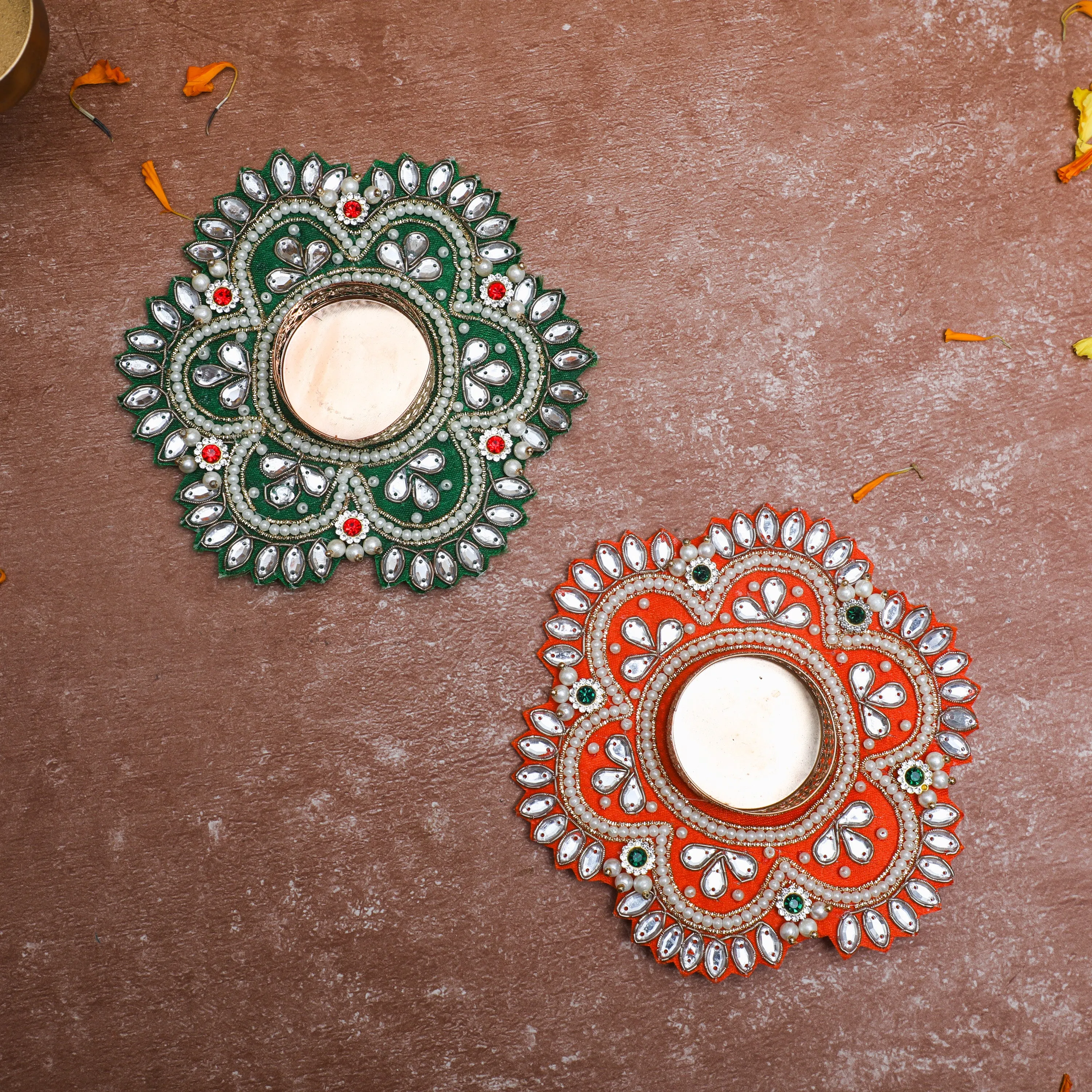 Fabric Diya Diwali Combo