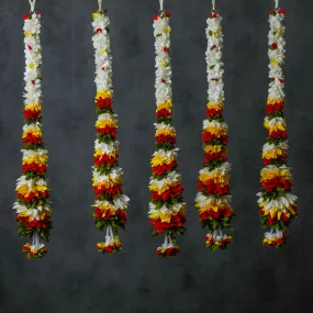 Fabric Garlands (Green & Red)