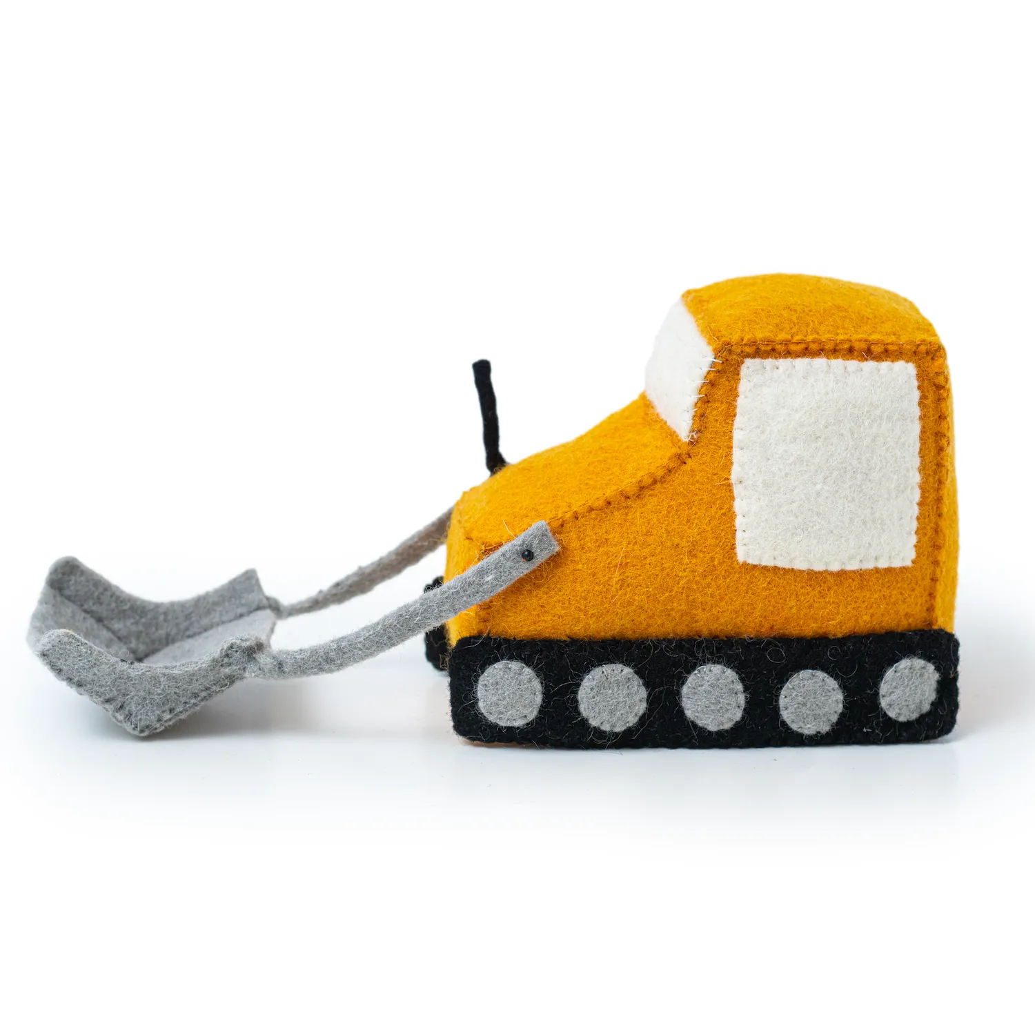 Felt Bulldozer Toy