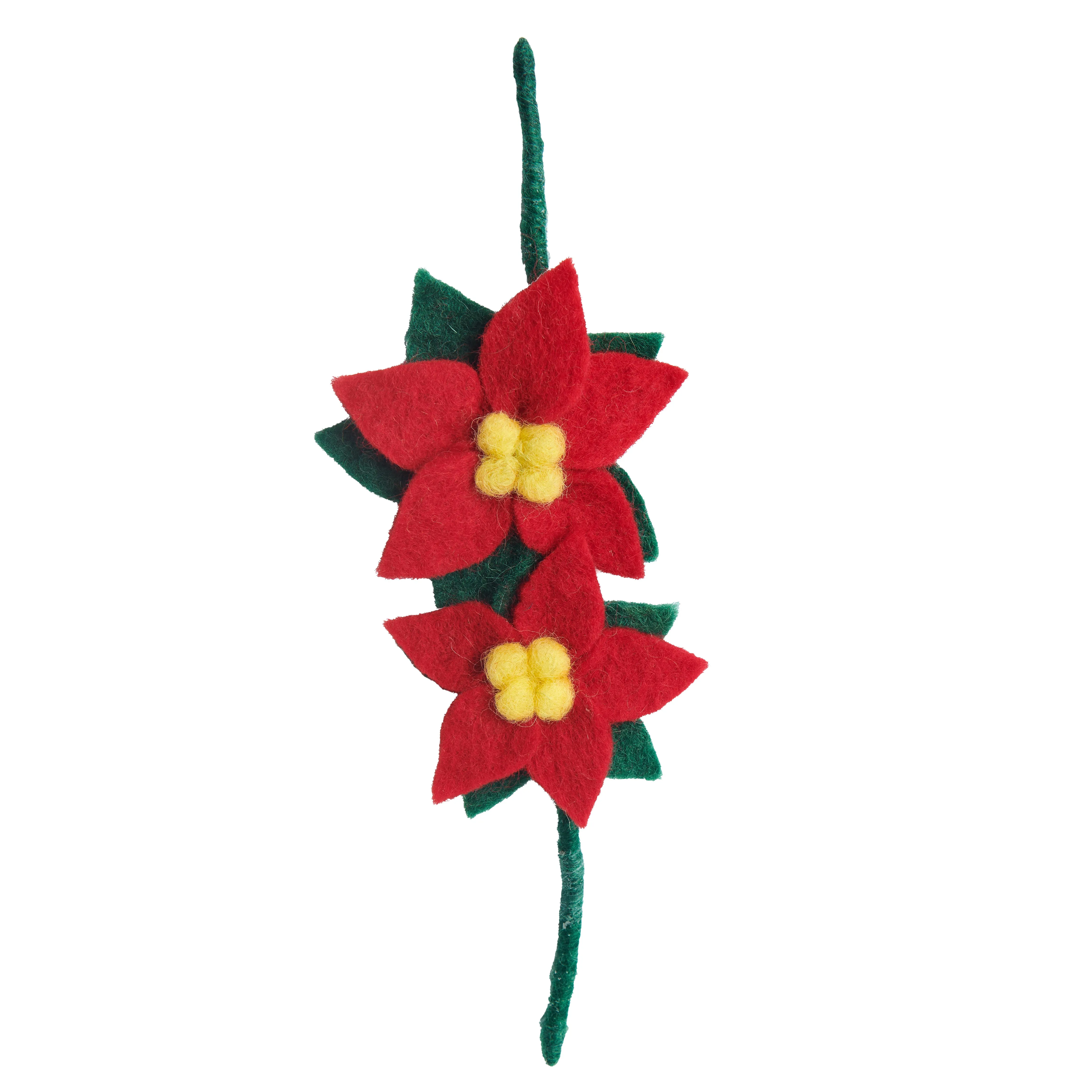 Felt Flower Wire Gift Wrap